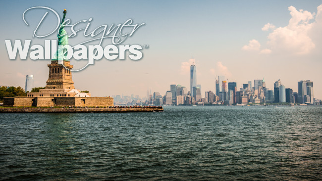 Statue of Liberty and New York skyline