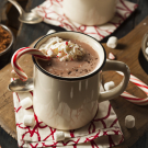 Homemade Peppermint Hot Chocolate