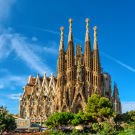 Sagrada Familia cathedral in Barcelona