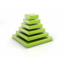 Pyramid of Cubes